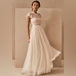 NEEDLE & THREAD
Giselle Bodice Gown in Tulle